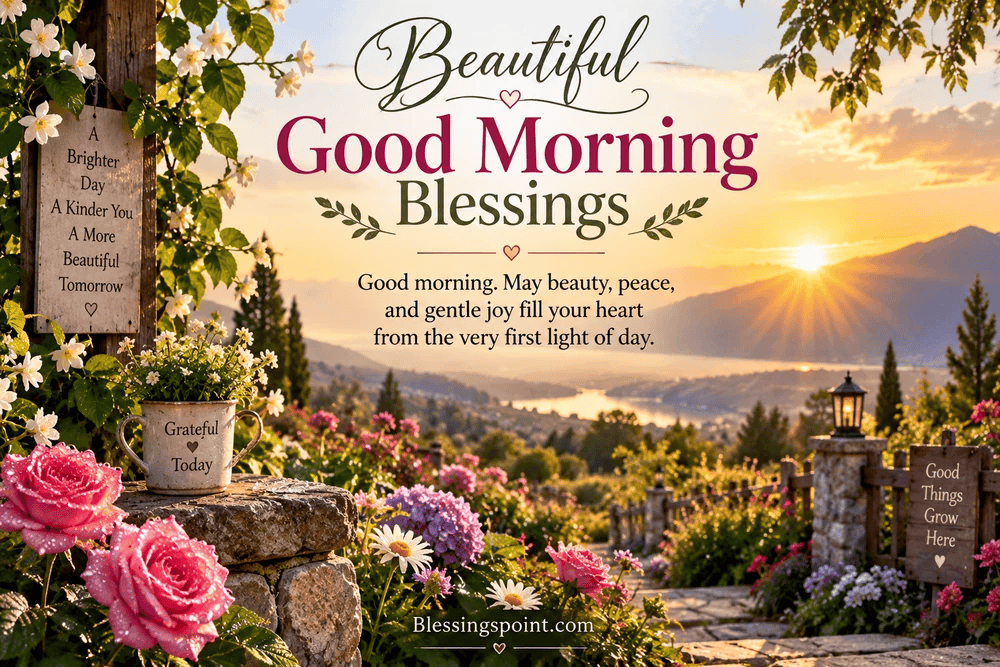 Beautiful Good Morning Blessings