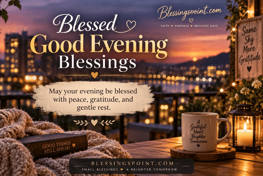Blessed Good Evening Blessings