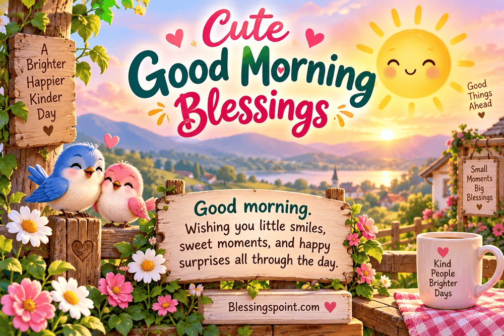 Cute Good Morning Blessings