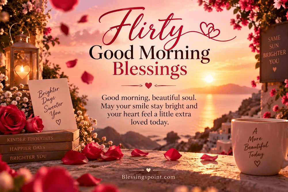 Flirty Good Morning Blessings