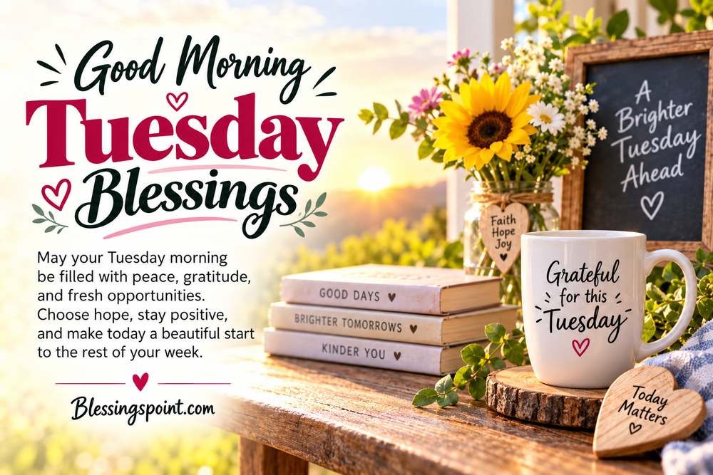 Good Morning Tuesday Blessings