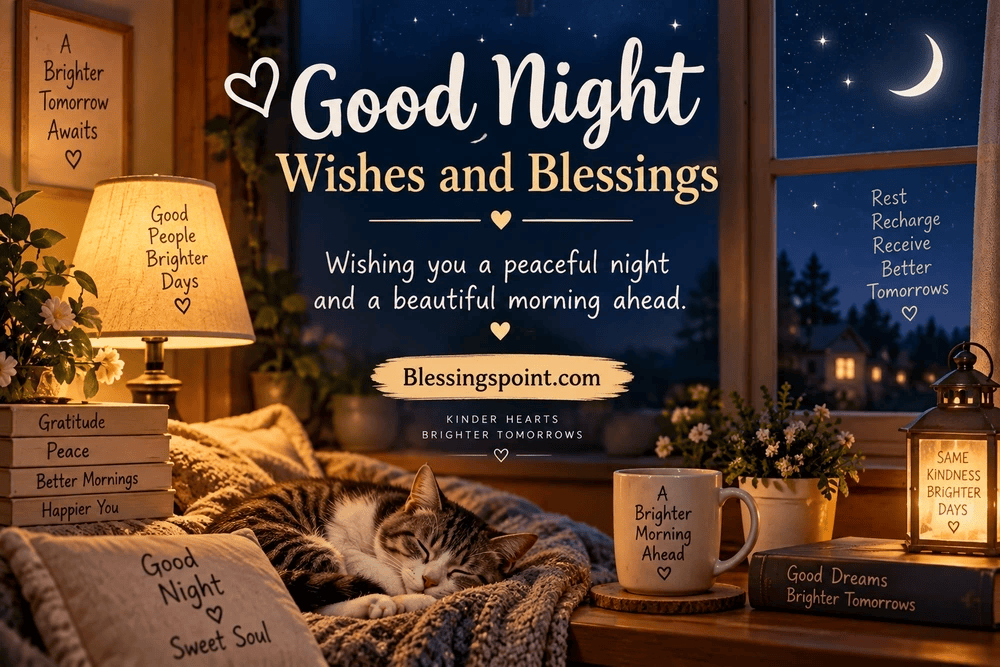 Good Night Wishes and Blessings