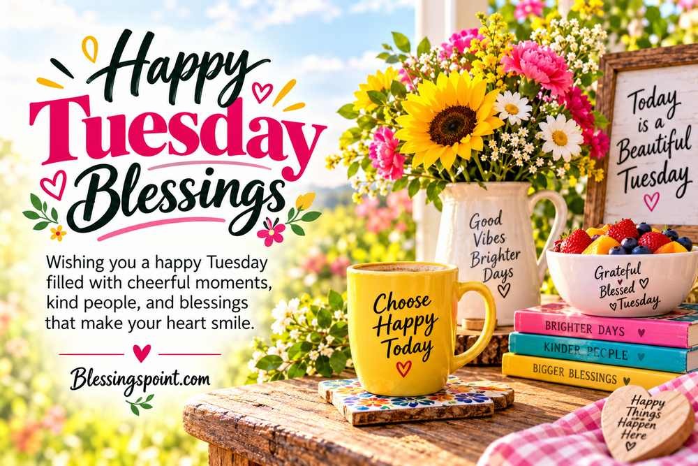 Happy Tuesday Blessings