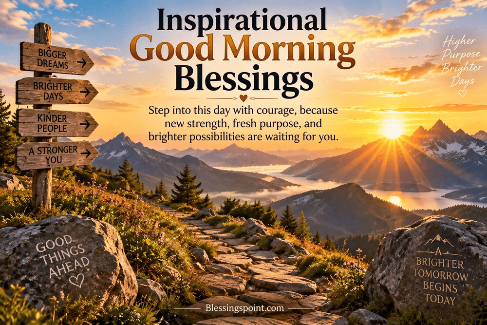 Inspirational Good Morning Blessings