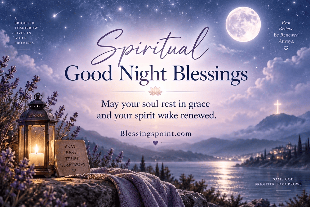 Spiritual Good Night Blessings