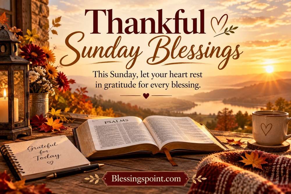 Thankful Sunday Blessings