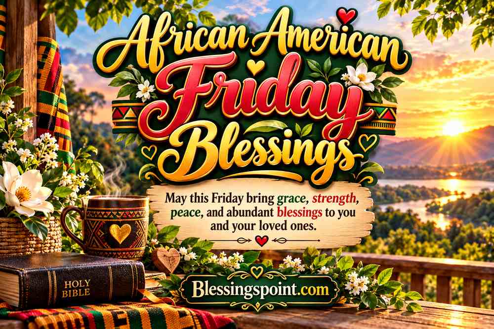 African American Friday Blessings