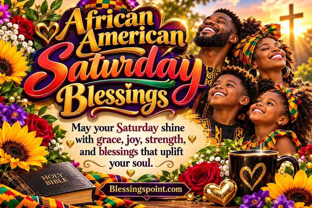African American Saturday Blessings