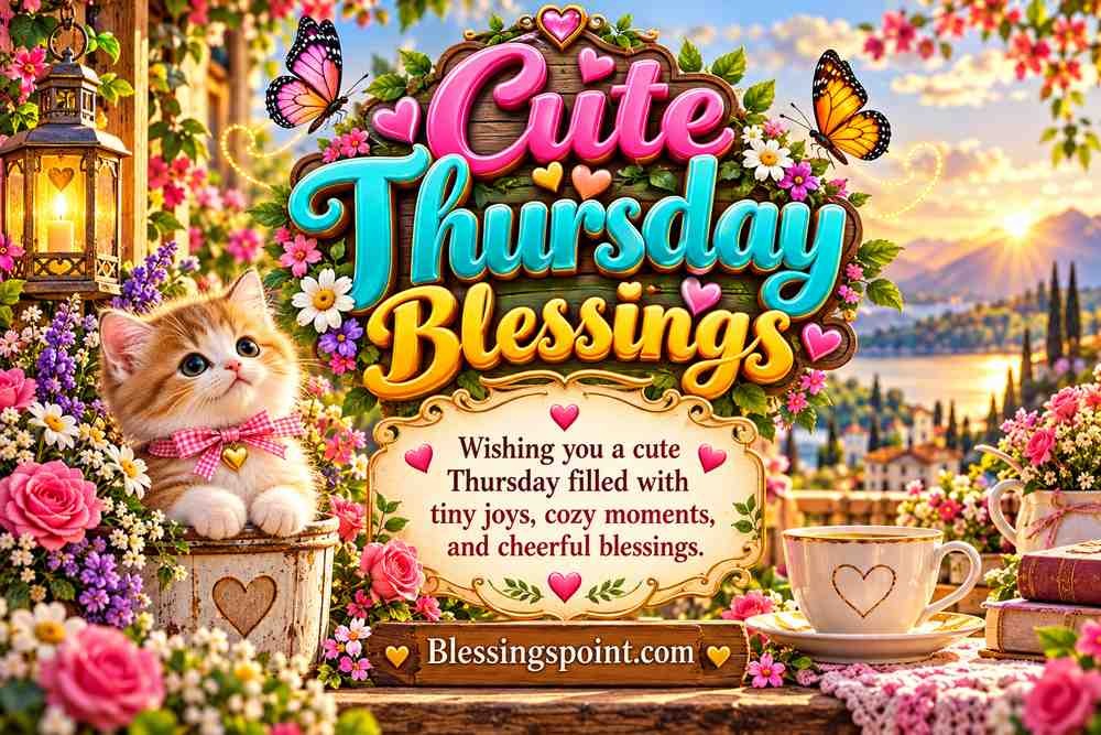 Cute Thursday Blessings