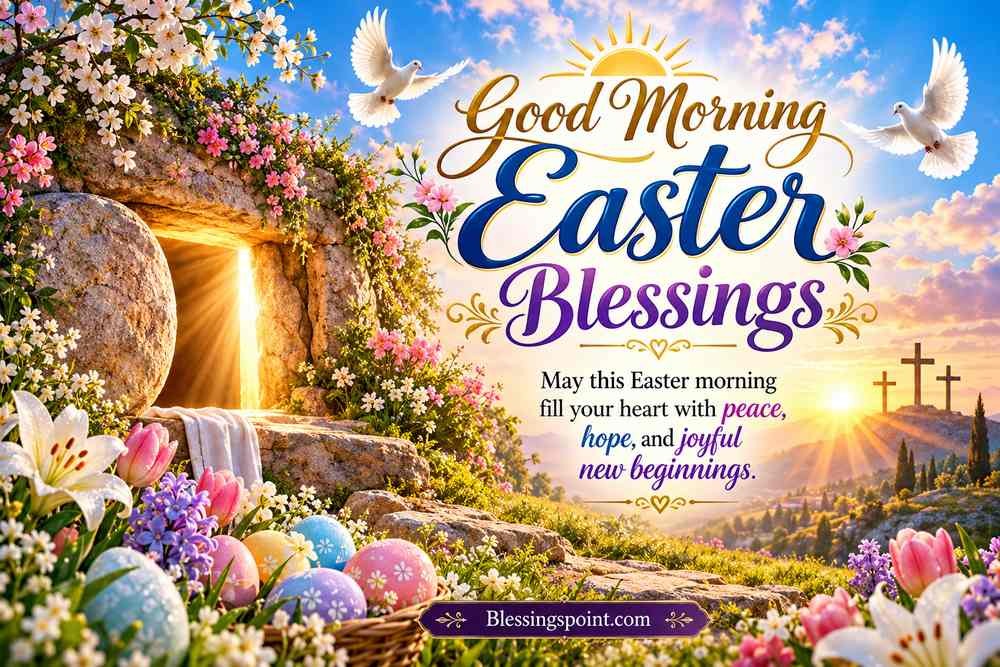 Good Morning Easter Blessings