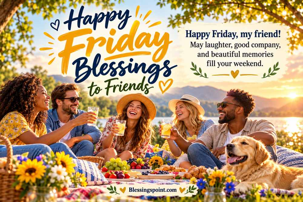 Happy Friday Blessings to Friends
