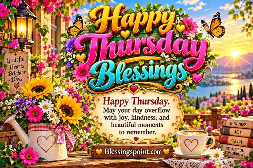 Happy Thursday Blessings