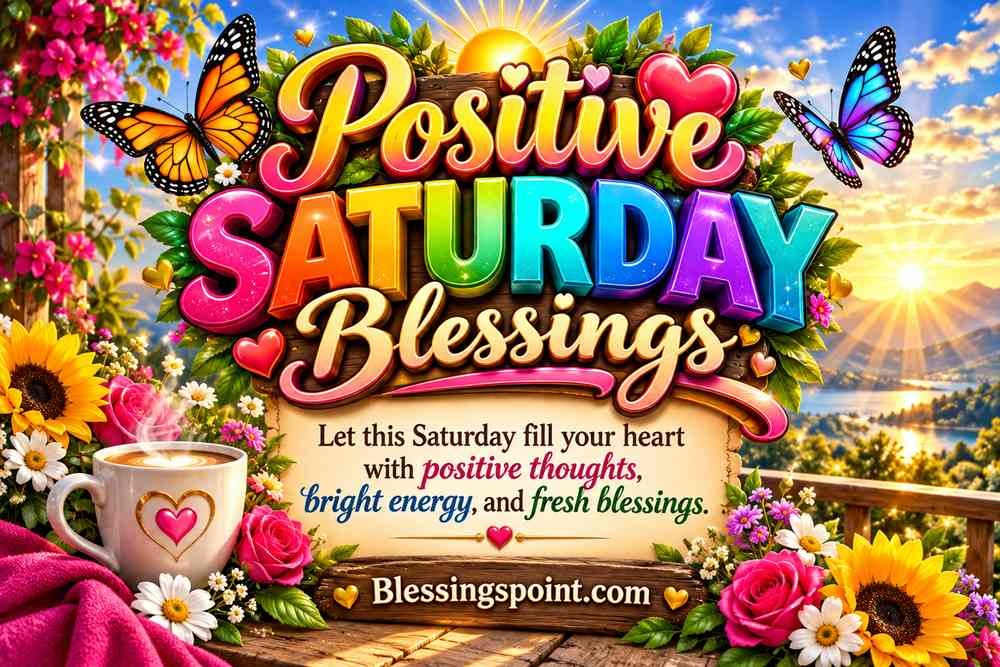 Positive Saturday Blessings