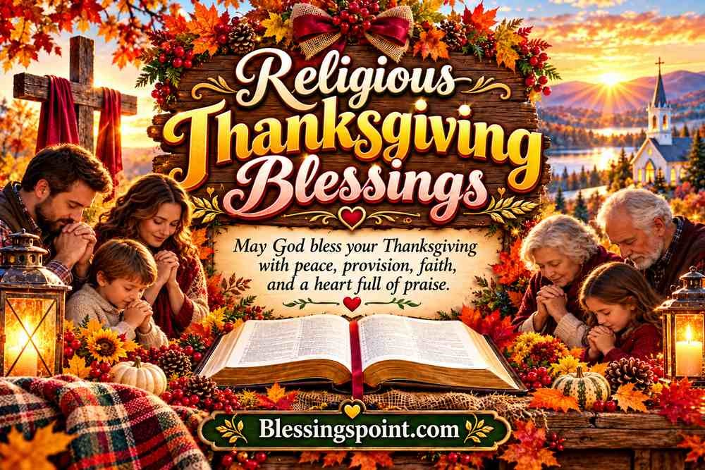 Religious Thanksgiving Blessings