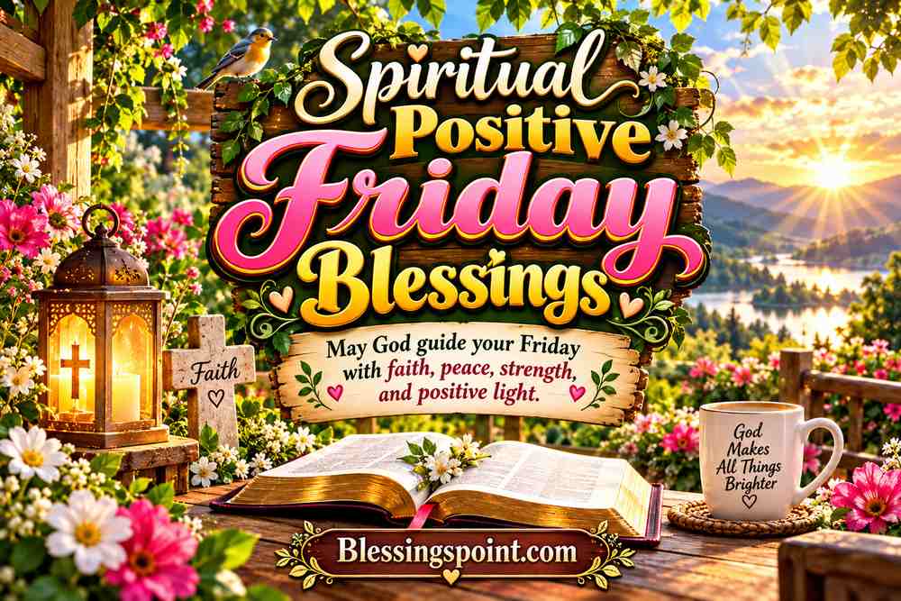 Spiritual Positive Friday Blessings