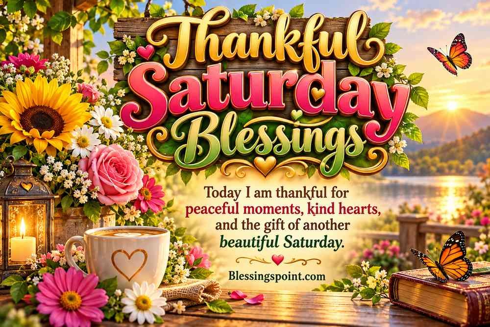 Thankful Saturday Blessings