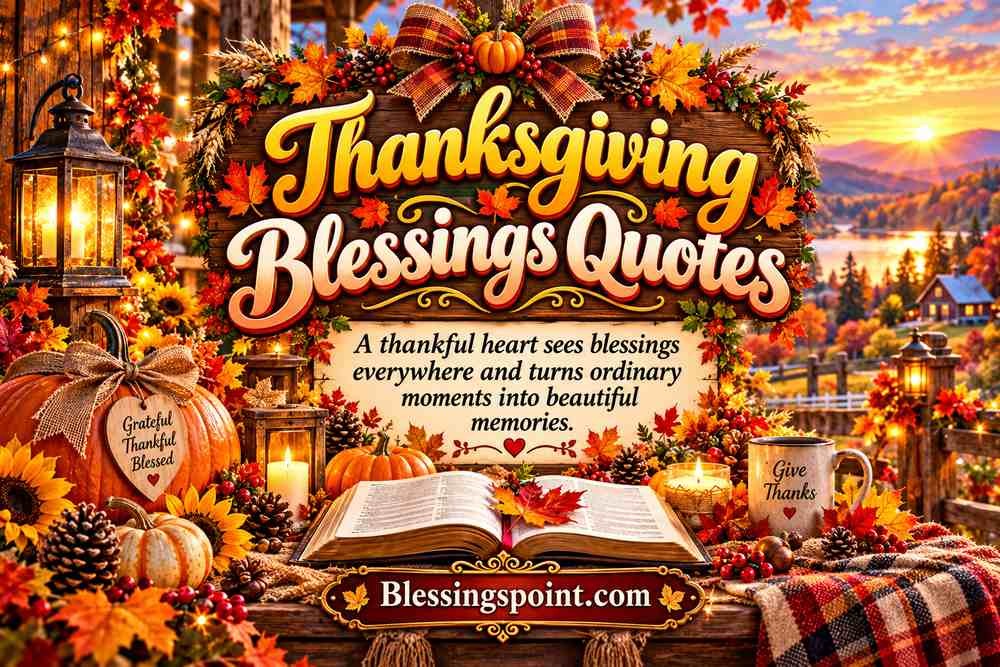 Thanksgiving Blessings Quotes