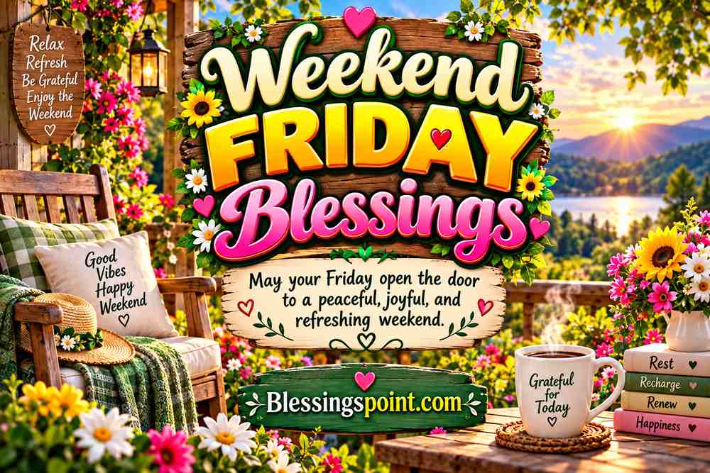 Weekend Friday Blessings